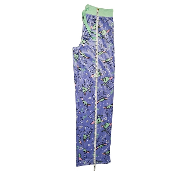 Star Wars Purple Green Grogu Yoda Pajamas - Picture 7 of 11
